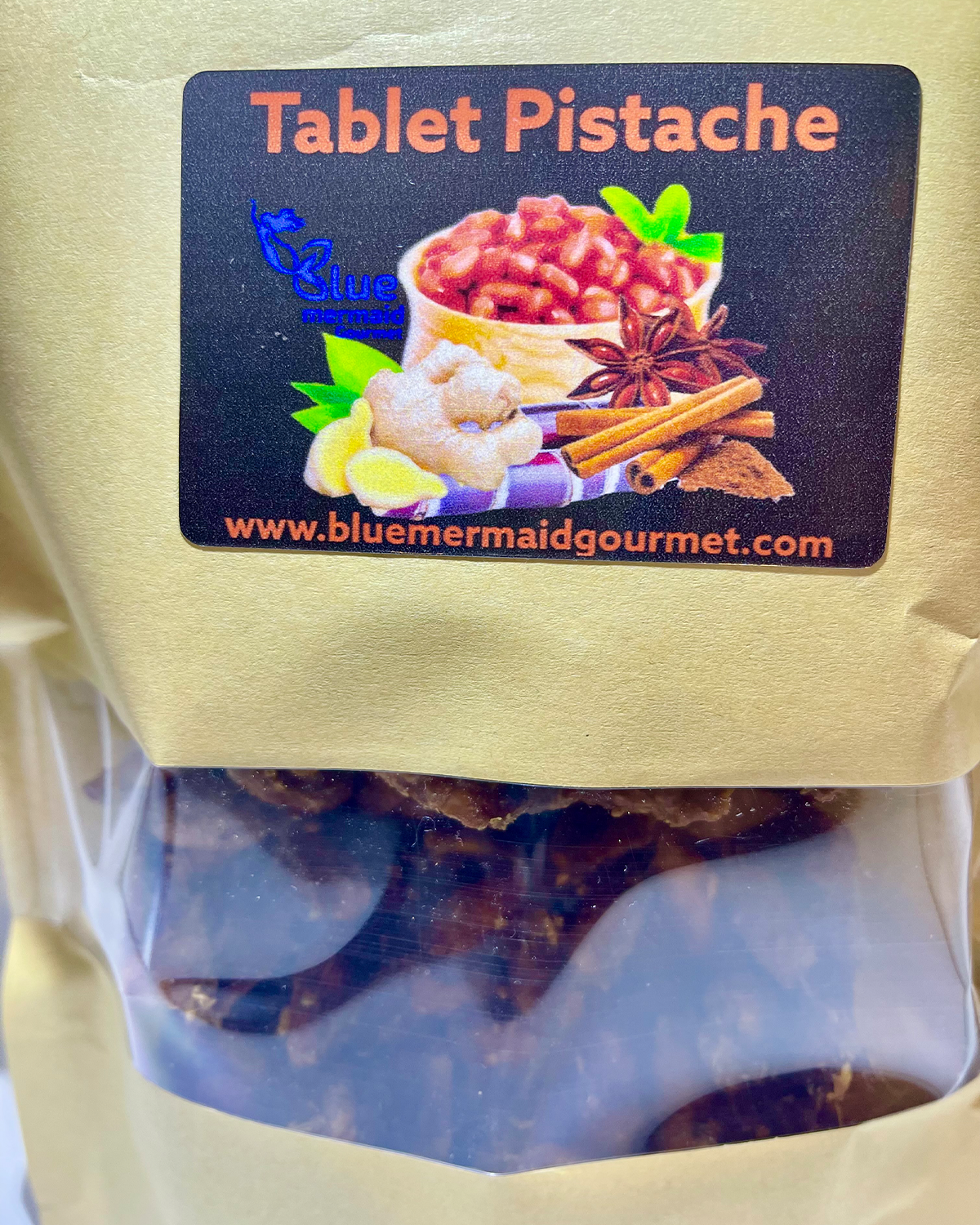 All Natural Peanut Brittle/ Tablet Pistache